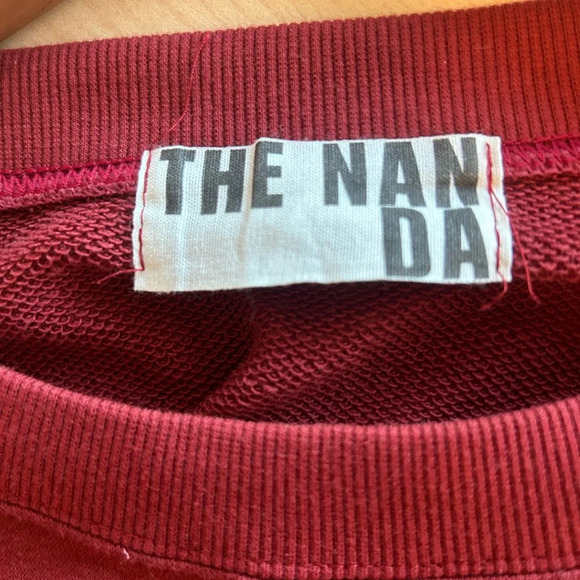 The Nan Da Mickey Mouse sweatshirt oversized M with shorter sleeves good conditi - Picture 2 of 11